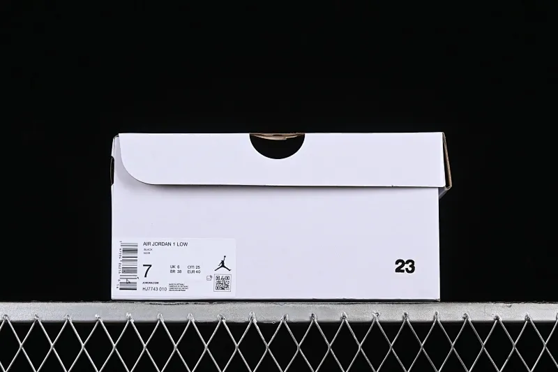 All categories Air Jordan Jordan series basketball shoes Air Jordan 1 Low Air Jordan 1 Low "Black Croc" AJ1 Joe 1 crocodile black low-top cultural casual sneakers HJ7743-010